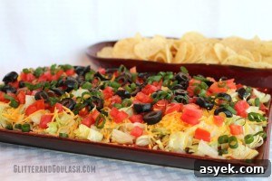 Quick Cheesy Taco Dip Recipe for Game Night 7 Ready to Serve Taco Dip