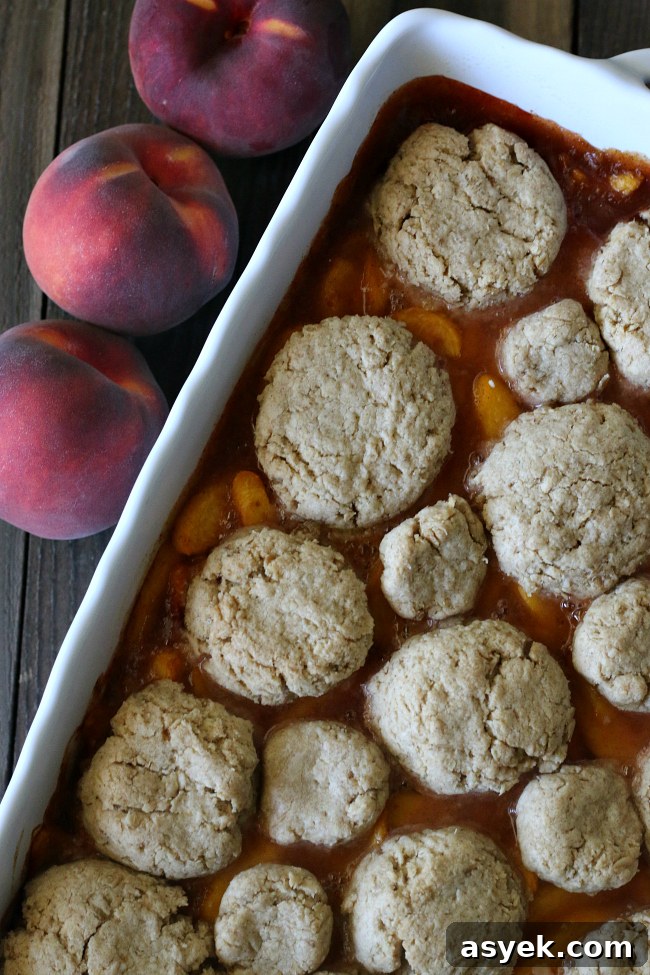 Gluten-Free Peach Oatmeal Cookie Crisp Recipe, Dairy-Free 5 Gluten-free Peach Oatmeal Cookie Crisp