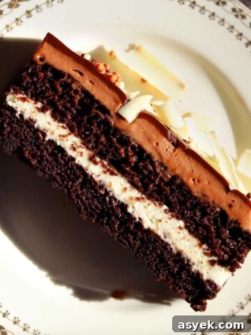 tuxedo cake