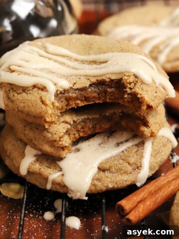 vanilla maple chai latte cookies