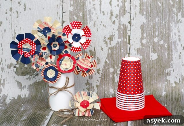 Image for Patriotic Paper Flowers