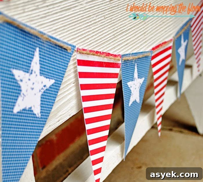 Image for Free Patriotic Banner Printable