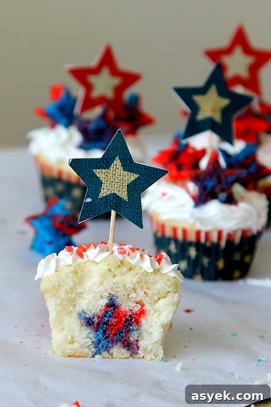 Image for Firecracker "Surprise Inside" Cupcakes