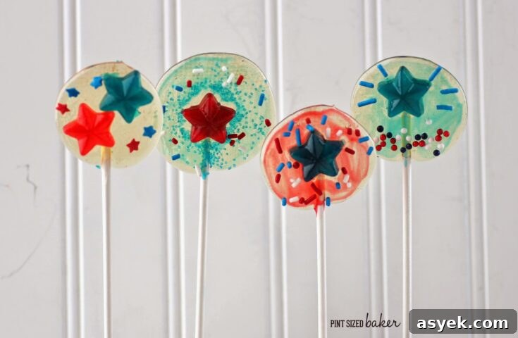 Image for Patriotic Lollipops