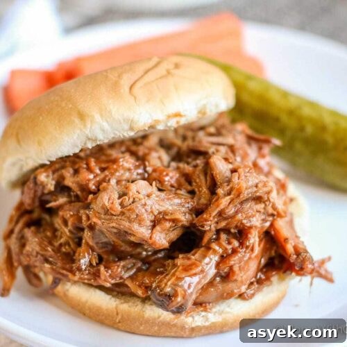Crockpot BBQ Beef