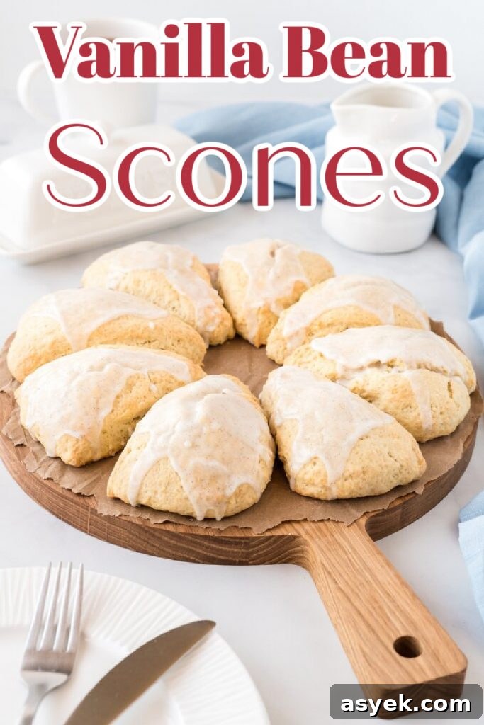 Vanilla Bean Scones