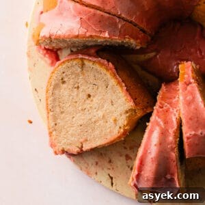Strawberry pound cake