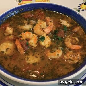 Cioppino: Authentic Italian Seafood Stew Recipe 3 Italian fish stew called Cioppino in a bowl on the table.
