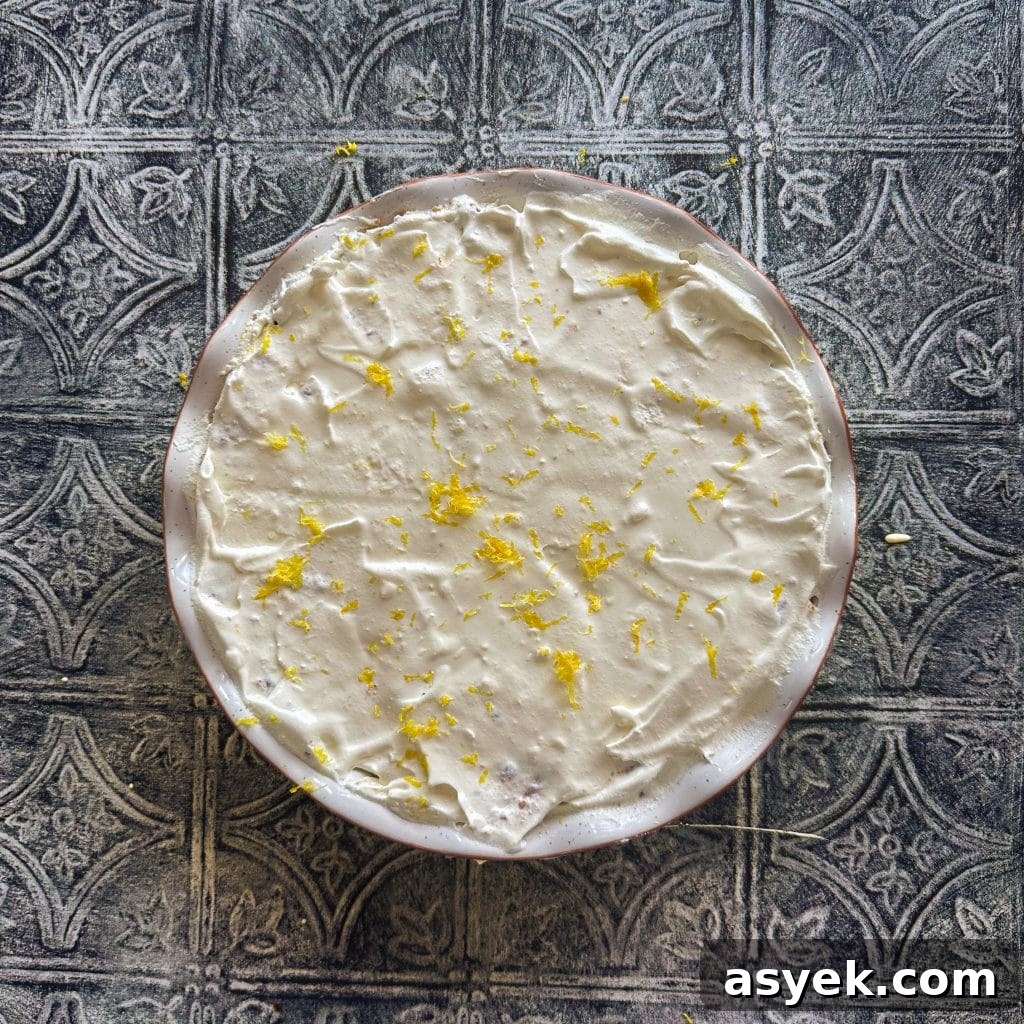 Finished lemon pie
