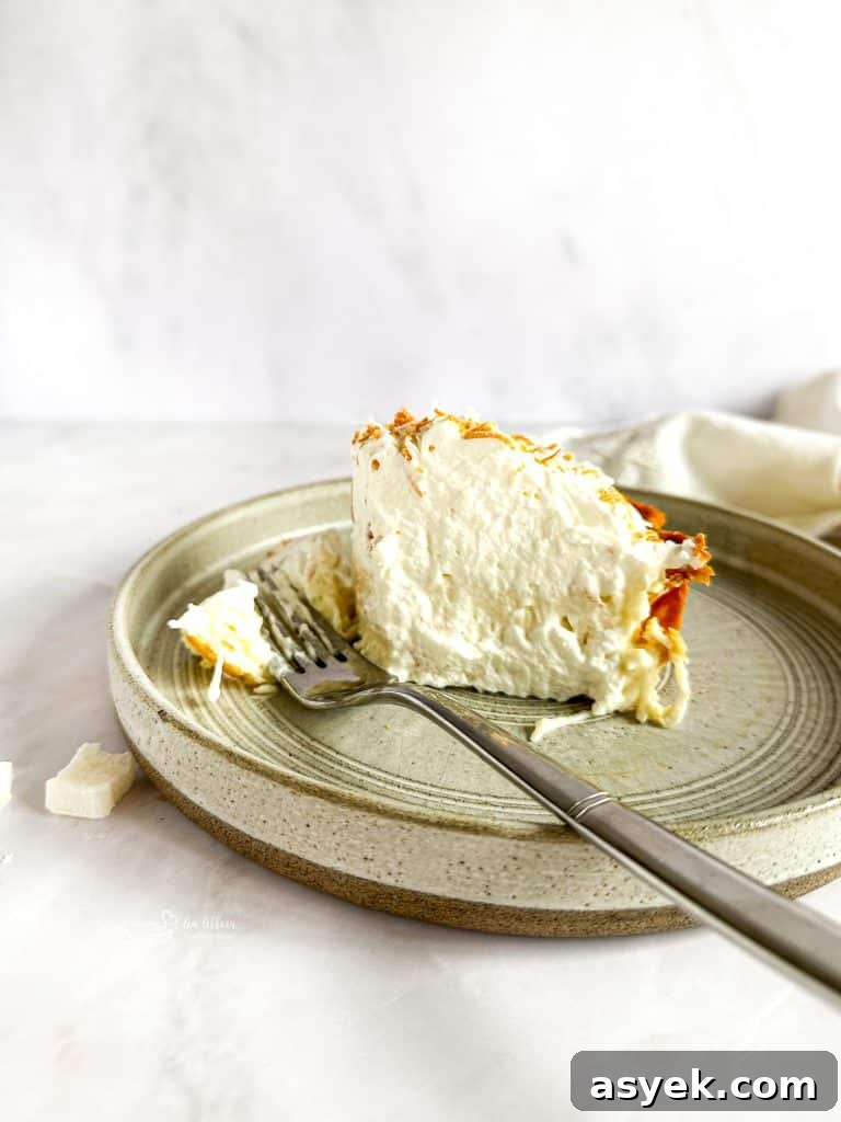 Lemon pie slice