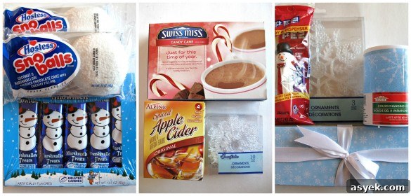 Snow Theme Military Care Package | The Monday Box Snow Theme Military Care Package