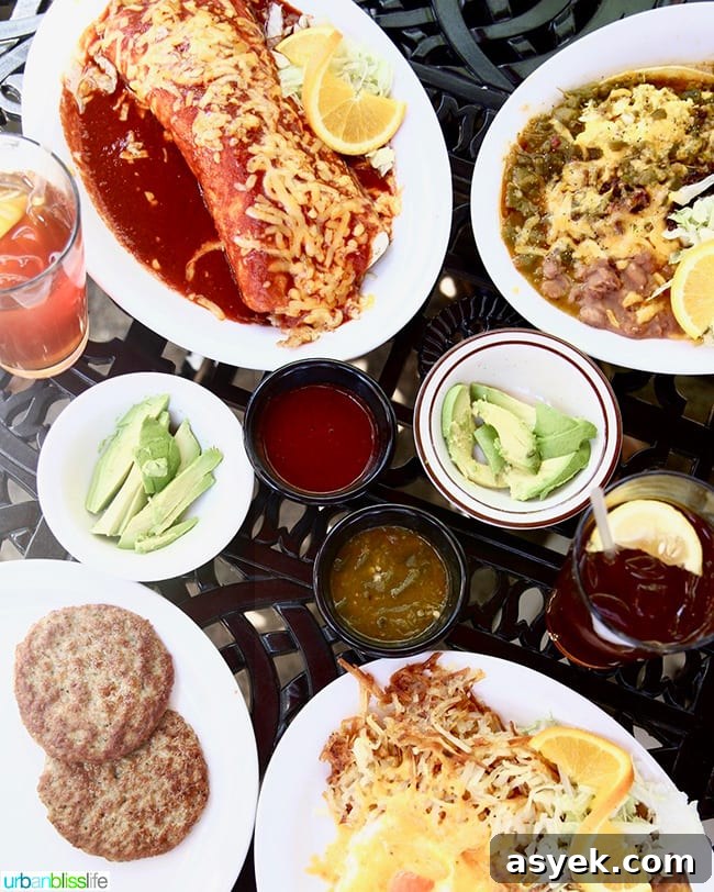 food at cafe de benavidez in Albuquerque