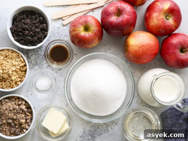 How to Make Caramel Apples: Homemade Recipe 4 ingredients for homemade caramel apples