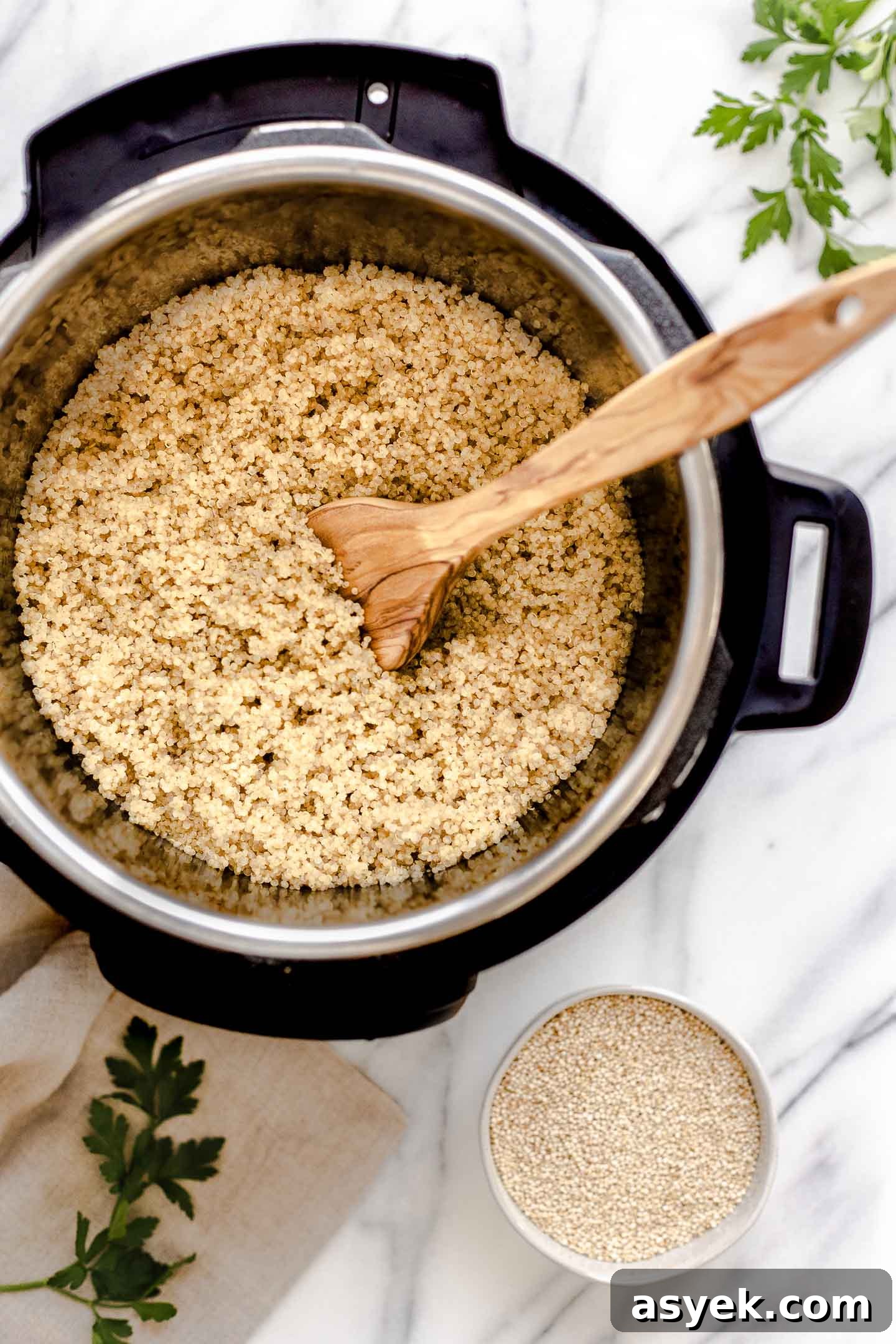 Quinoa in an Instant Pot.