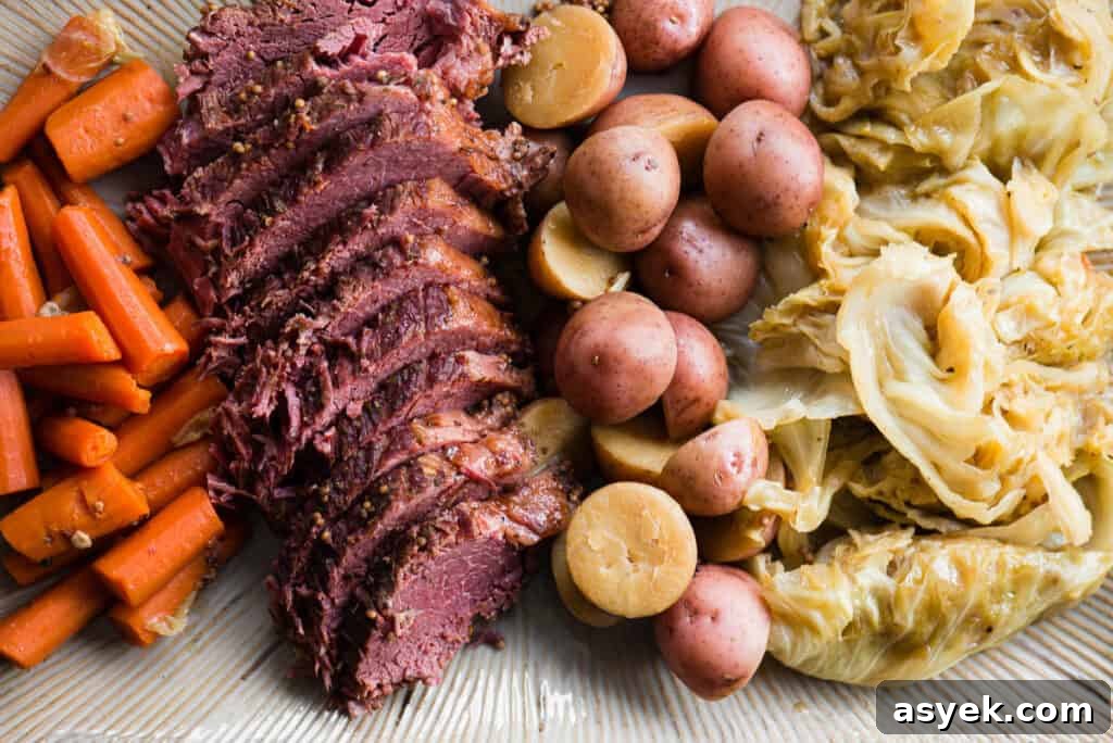 corned beef with cabbage carrots potatoes