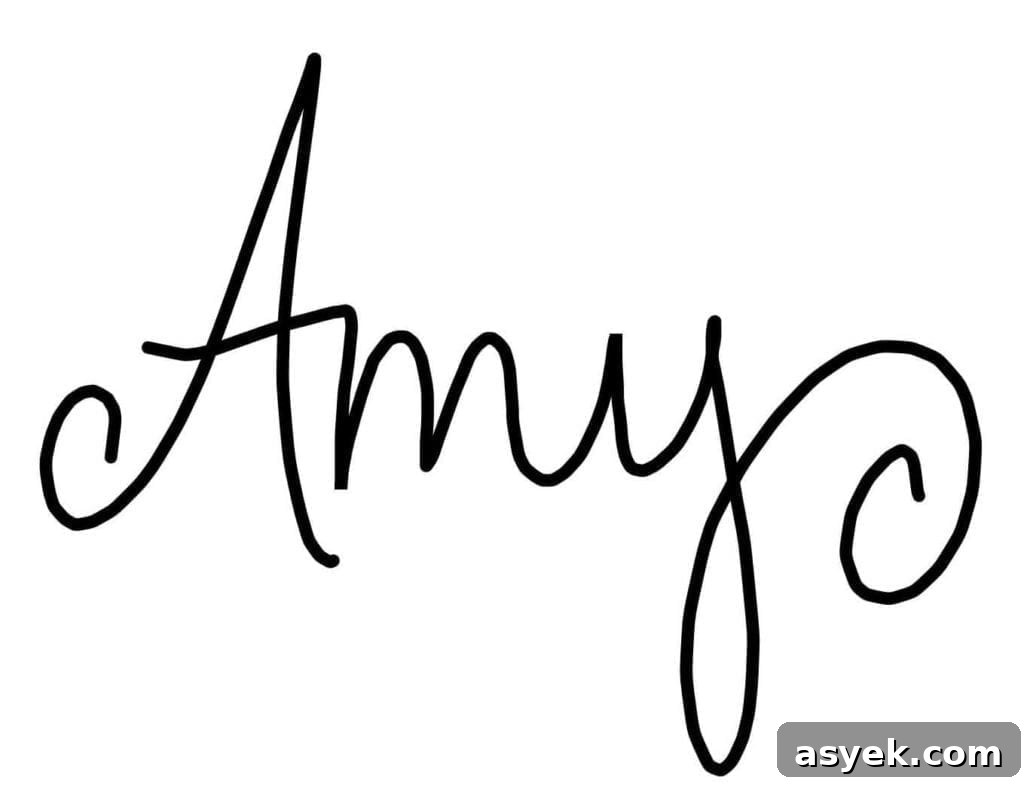 Amy's Signature