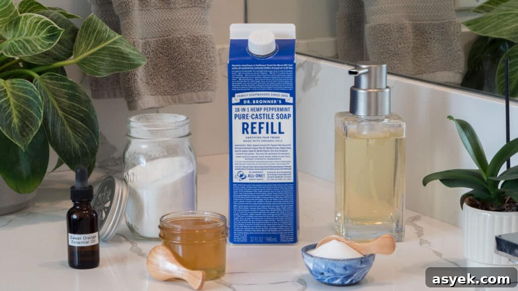 What can you mix with Castile soap - Dr. Bronner's Castile Soap carton