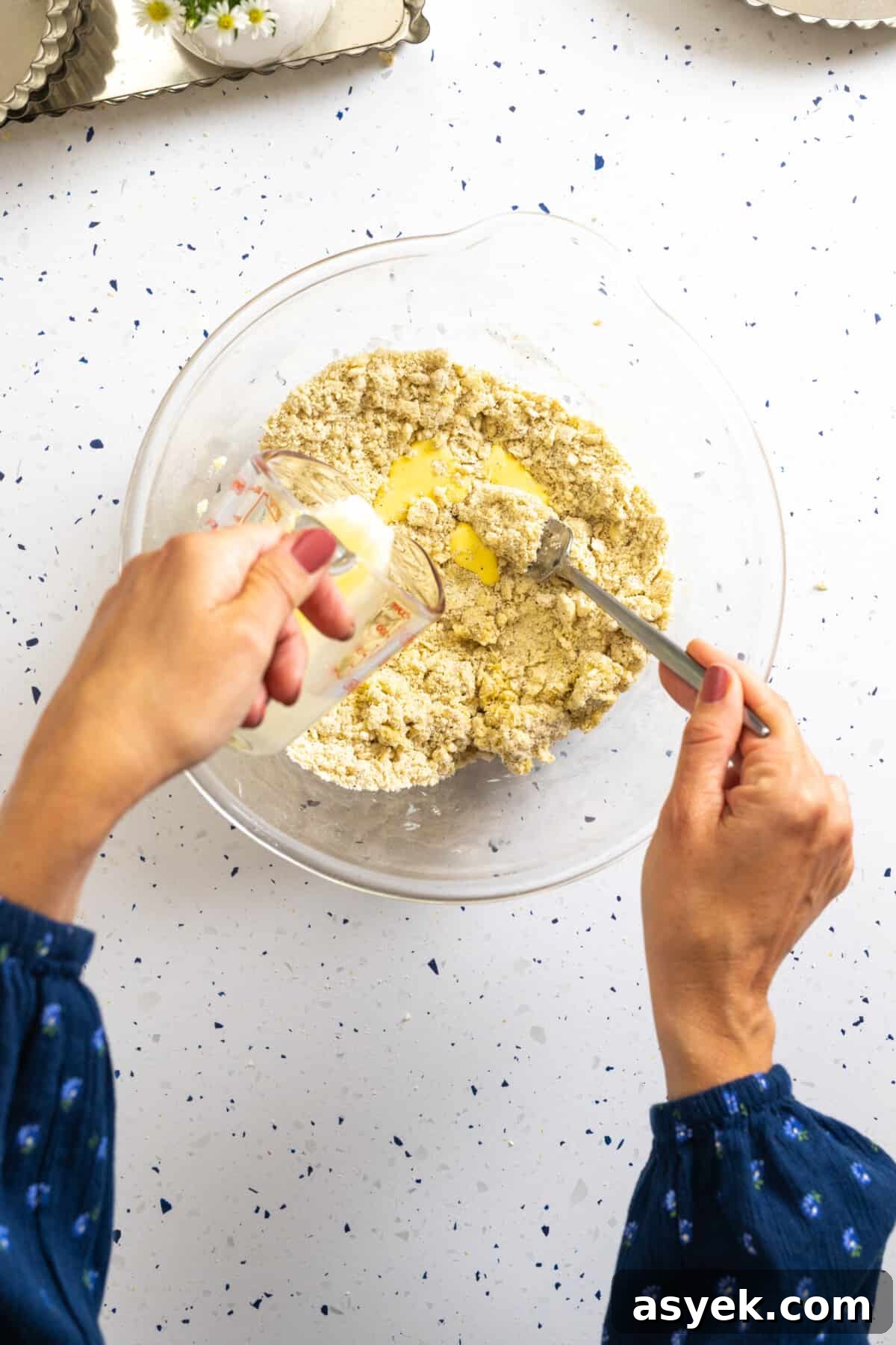 hydrating tart dough