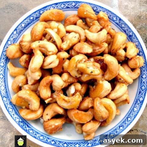 Honey Roasted Cajun Cashews