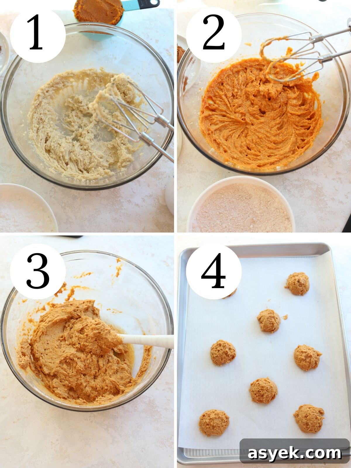 Pumpkin Whoopie Pies with Cream Cheese Filling 4 Steps to assemble and fill pumpkin whoopie pies.