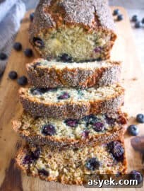 Blueberry Chia Banana Bread
