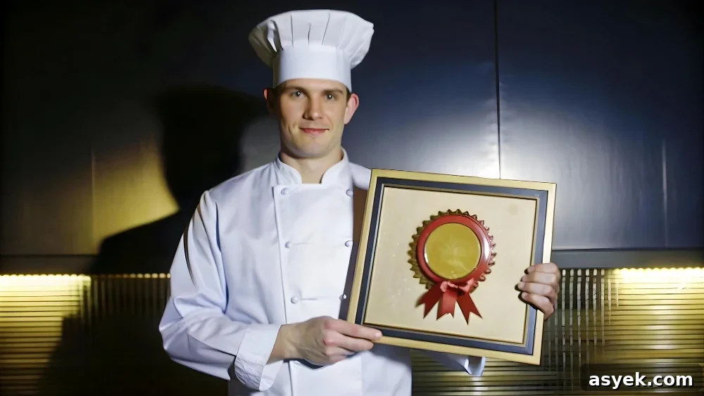 chef cased their achievement.
