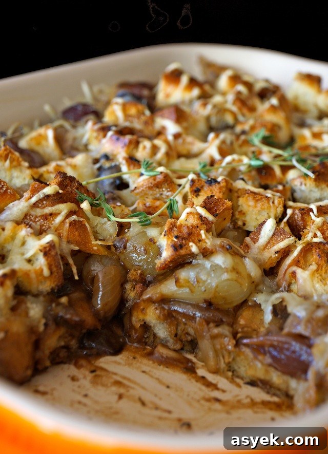 Over 25 Mushroom Recipes: Soups, Pastas, Mains 23 French Onion Mushroom Casserole | 25+ mushroom recipes
