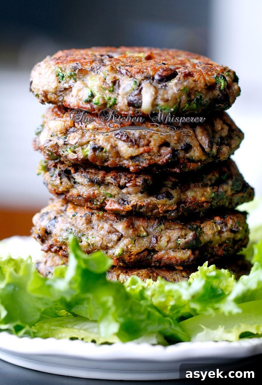 Over 25 Mushroom Recipes: Soups, Pastas, Mains 4 Chunky Portabella Veggie Burgers | 25+ mushroom recipes