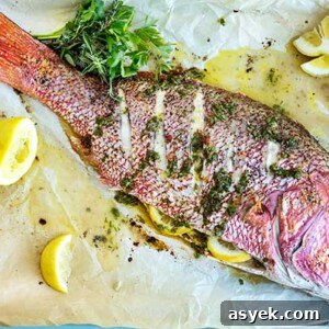 Gluten Free Whole Roasted Snapper