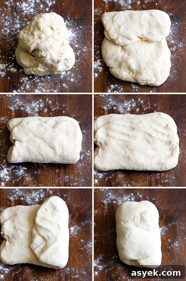 How to Make Butter Croissants at Home — Croissant Series Part 1 6 Preparing the butter croissants dough for the first rise.