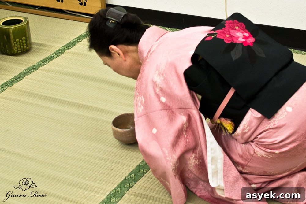 Bowing at the end