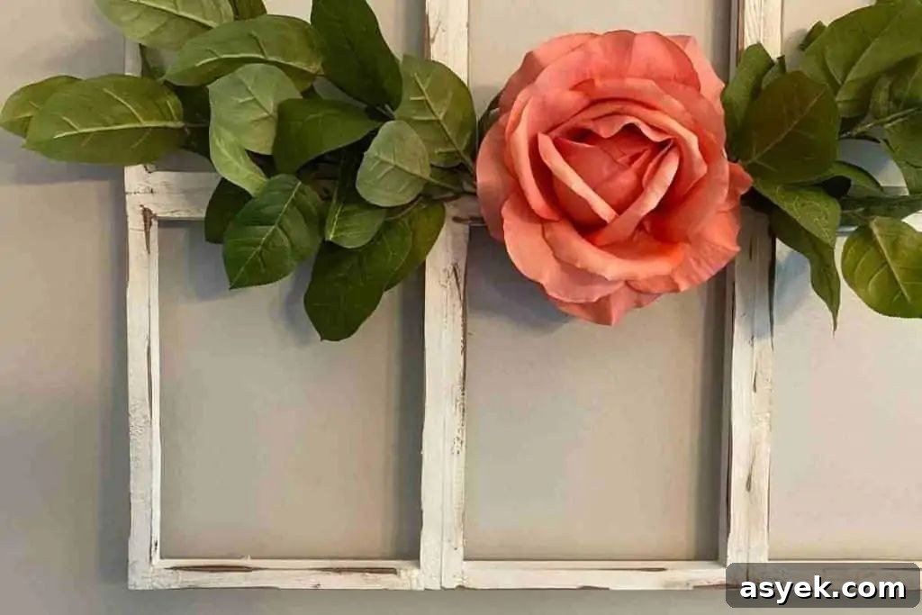 Farmhouse Window Frame
