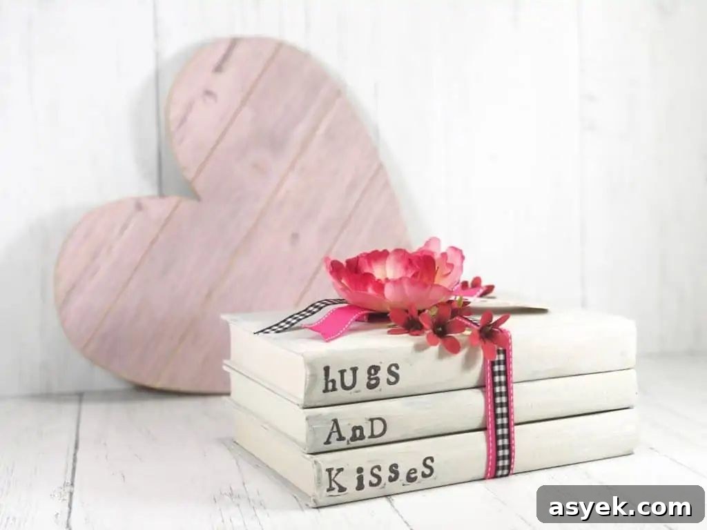 Hugs and Kisses Book Stack