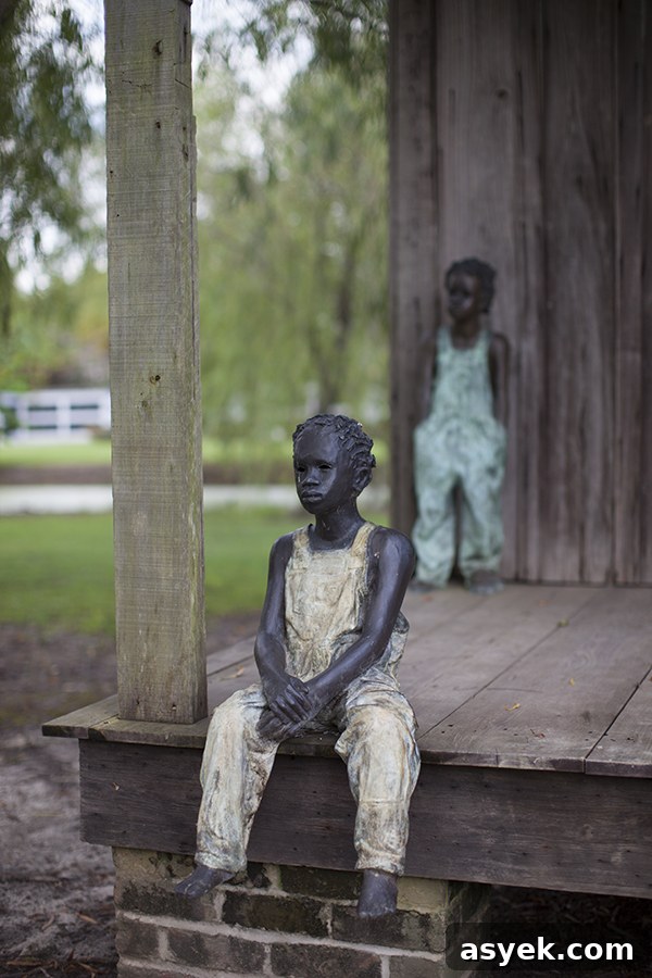 Whitney Plantation Louisiana Sculptures | Vegan New Orleans