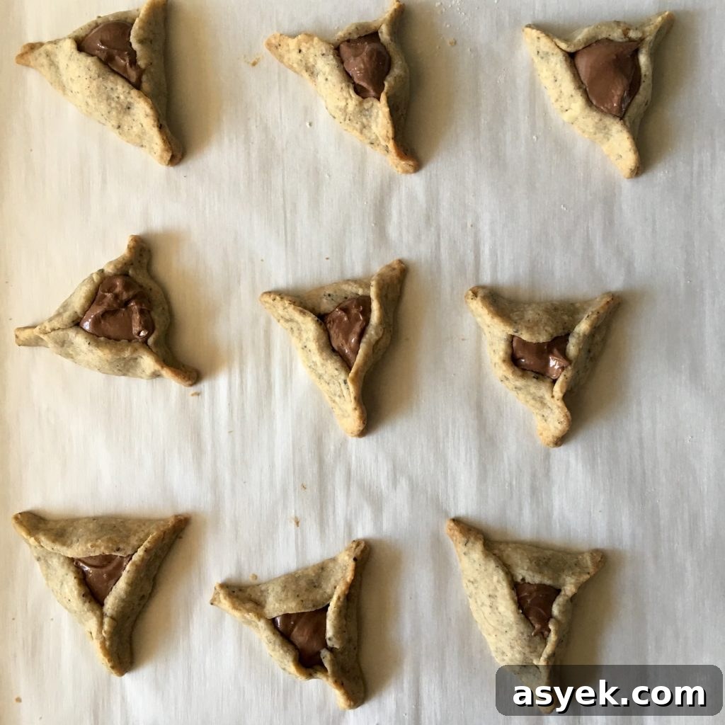 Nutella-Filled Espresso Hazelnut Hamantaschen 3 espresso hazelnut nutella hamantaschen