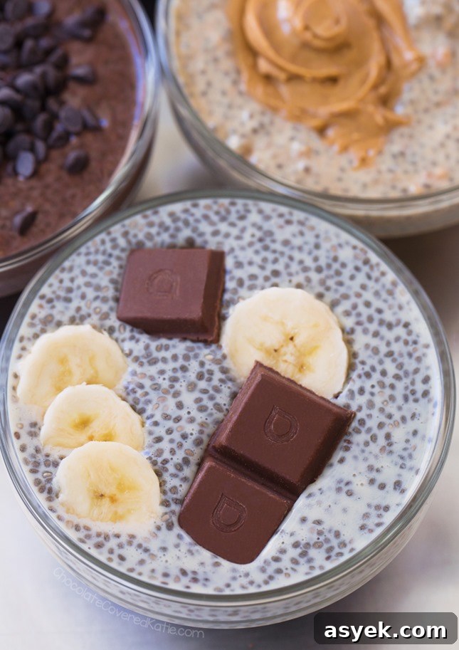 Vegan Banana Chia Pudding