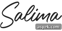 Salima written in cursive