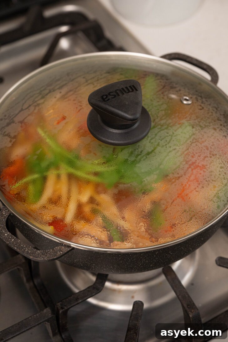 A pot of codfish stew.