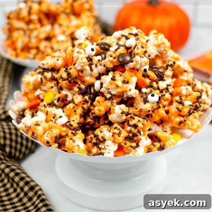 Instant Pot Monster Munch Popcorn Recipe 8 popcorn mix on stand
