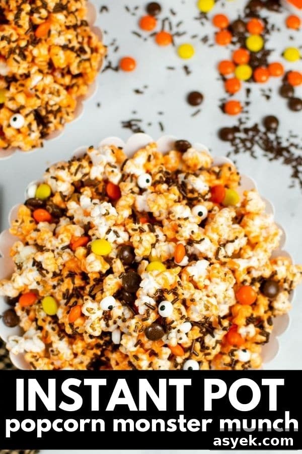 Instant Pot Monster Munch Popcorn Recipe 9 halloween popcorn candy mix