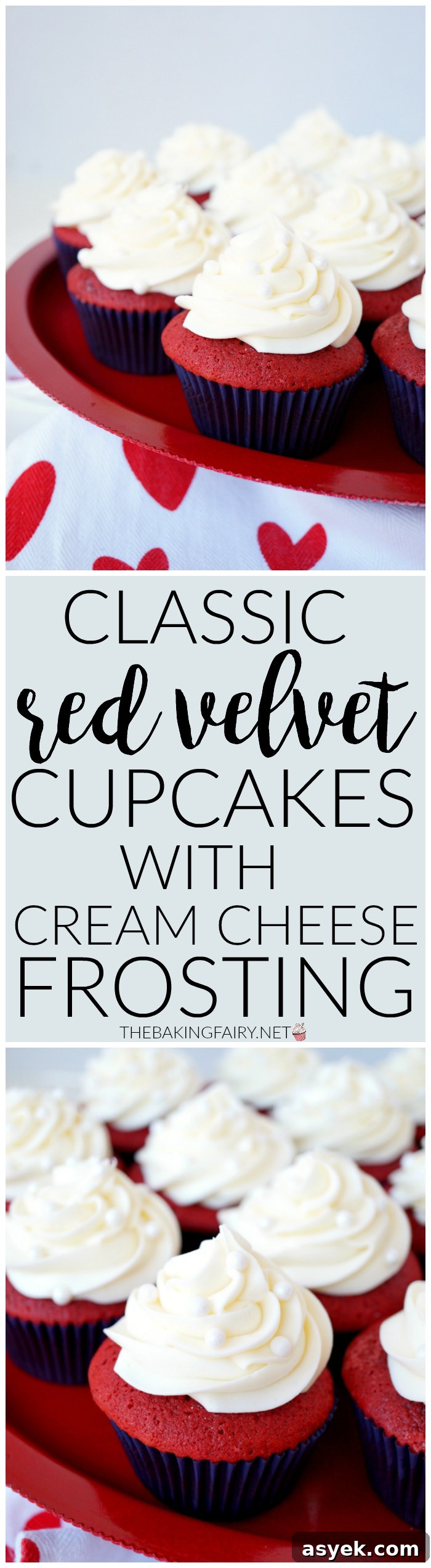 Red Velvet Cupcakes Recipe with Cream Cheese Frosting 7 red velvet cupcakes with cream cheese frosting | The Baking Fairy