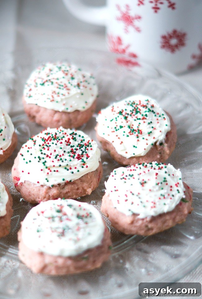 Christmas ricotta cookies