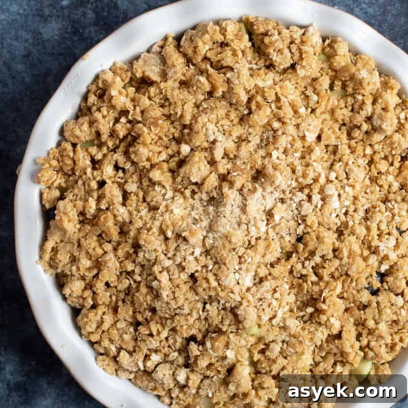 Classic Apple and Blueberry Crumble Recipe 7 img 6992 6
