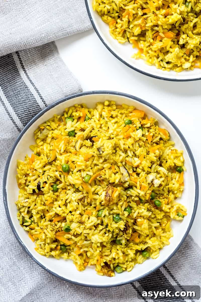 Turmeric Fried Rice