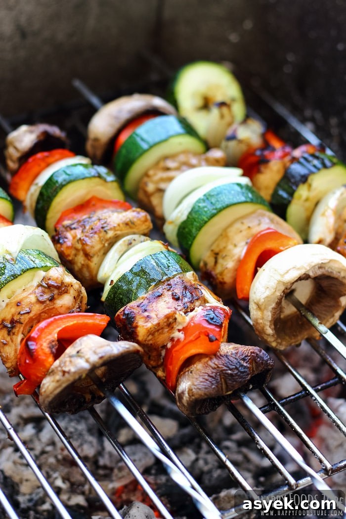 Balsamic Chicken Skewers Picture