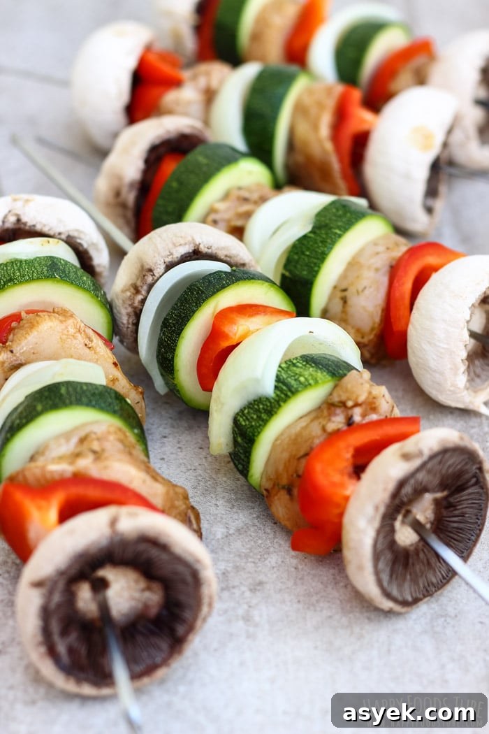 Balsamic Chicken Skewers Photo