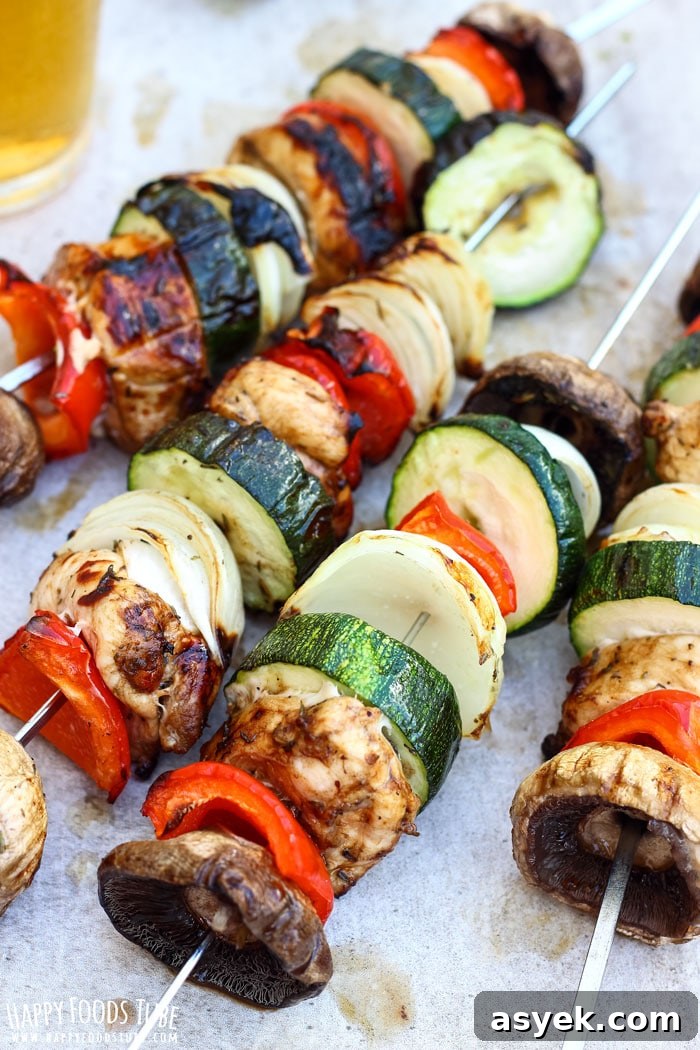Balsamic Chicken Skewers Pic