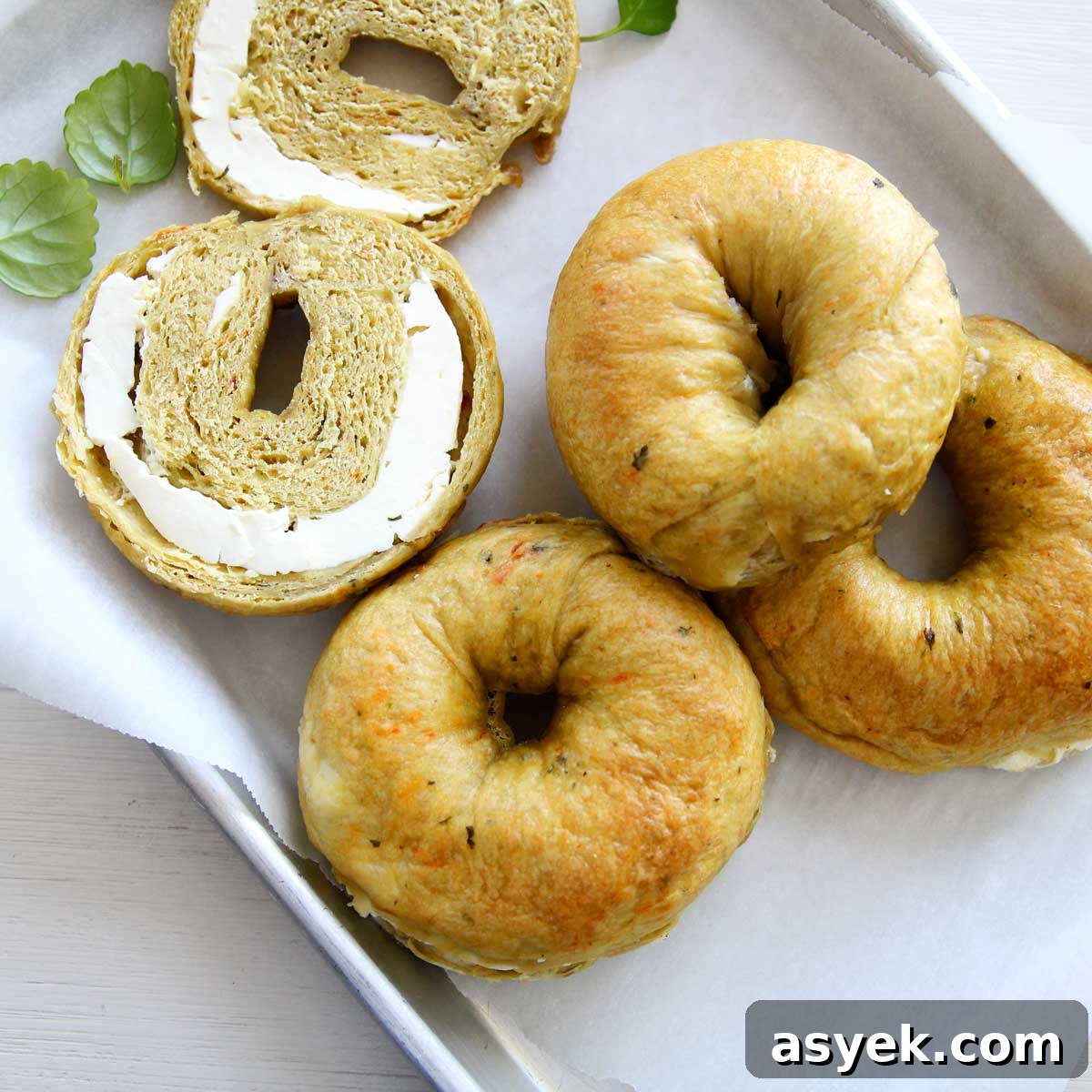 holy guacamole savory cream cheese stuffed guacamole bagels