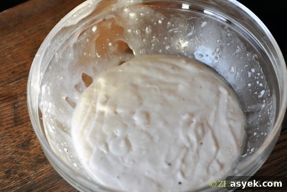 blue cheese fondant in a bowl