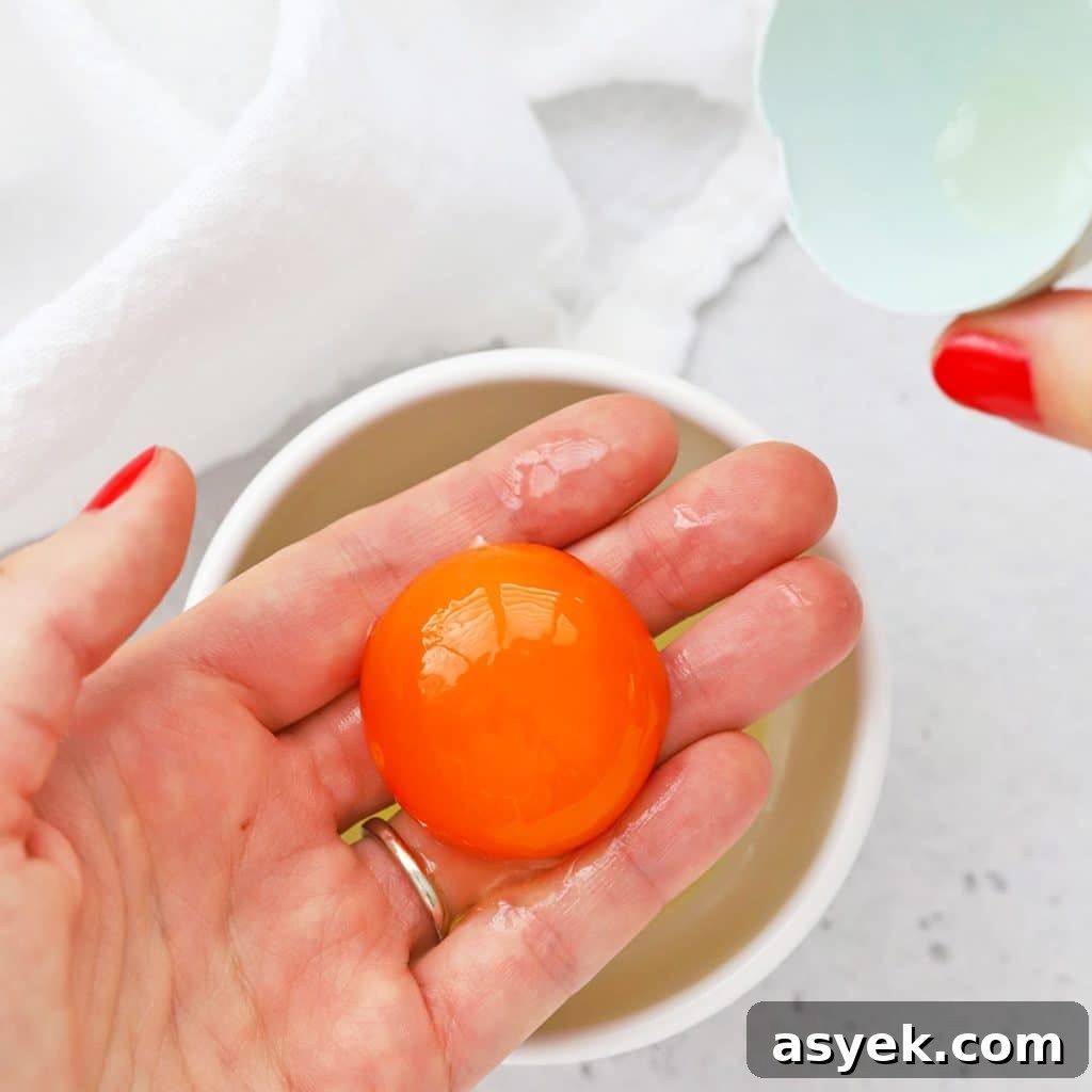 how to separate eggs tip